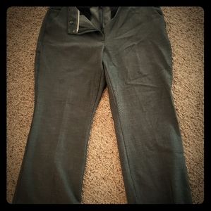 Dark gray dress pants